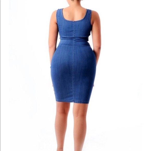 Jordan Denim Bodycon - Picture 2 of 2